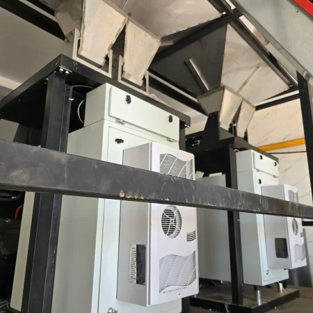 Pistachio processing factory